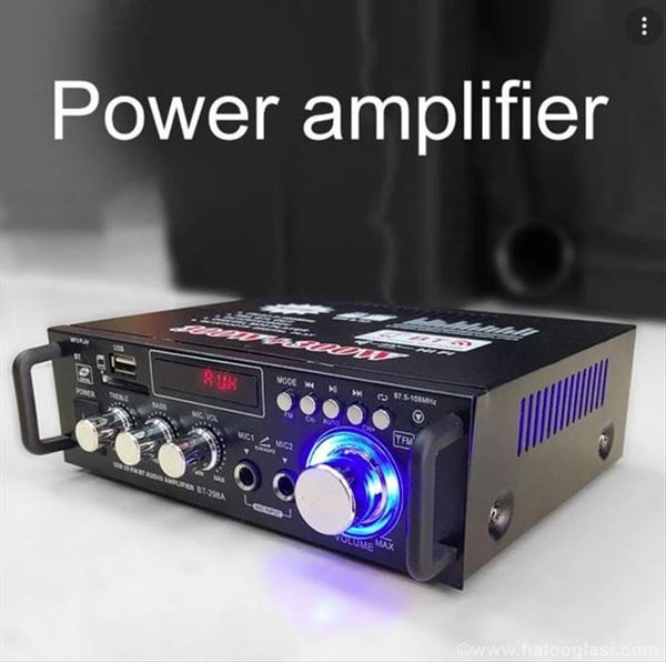 Bluetooth pojacalo za auto 12v/220v BT-298A