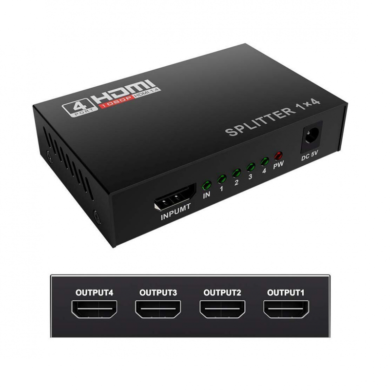 Hdmi tv spliter 1 na 2
