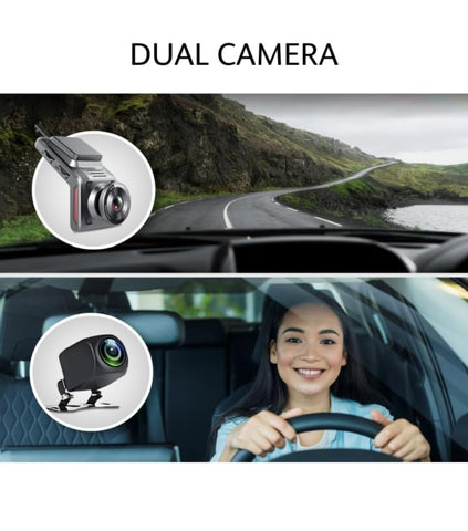 Auto kamera 4G i wifi, dupla kamera sa uzivo prenosom