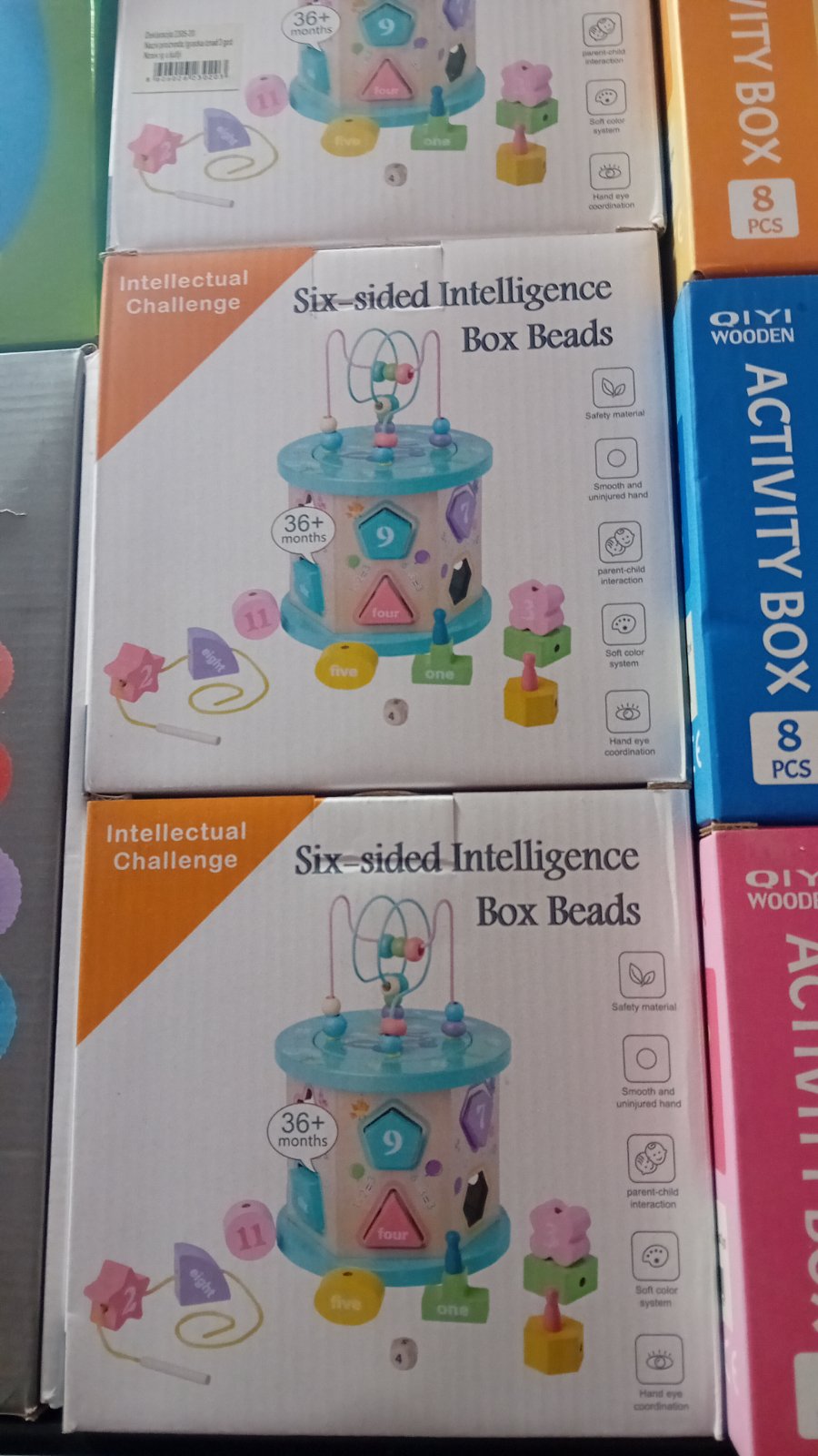 Drvena igračka valjak