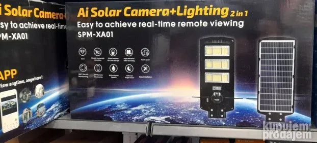 Solarni reflektor sa kamerom