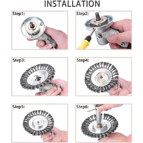 Čelični nastavak za trimer - 6"i 8"