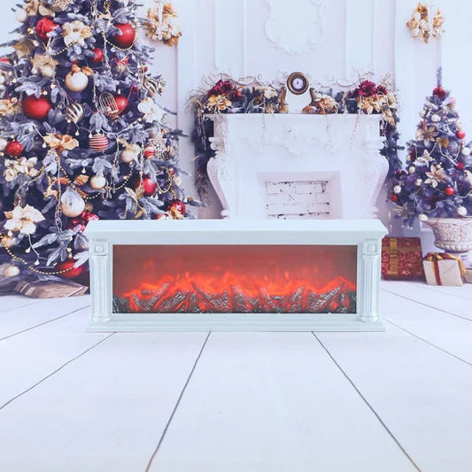 Kamin lanterna sa efektom plamena