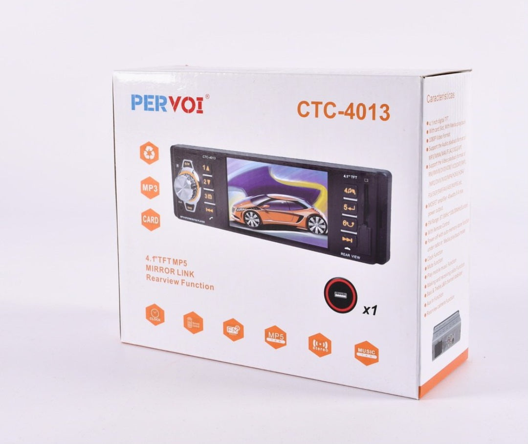 Radio za auto MP5 sa ekranom 4,1 pervoi CTC 4013