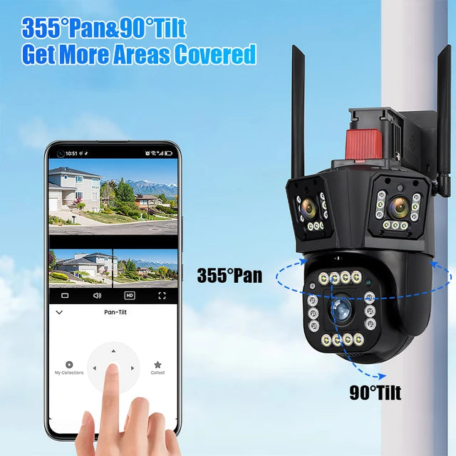 Wifi kamera sa 3 sociva