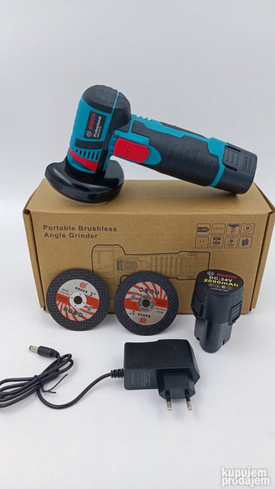 Bosch akumulatorska brusilica GWS 12V-76