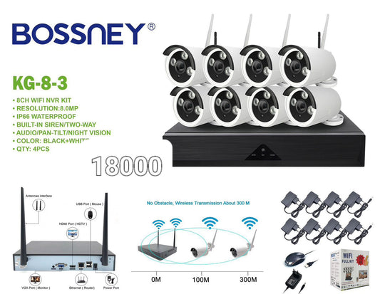 Video nadzor sa 8 kamere