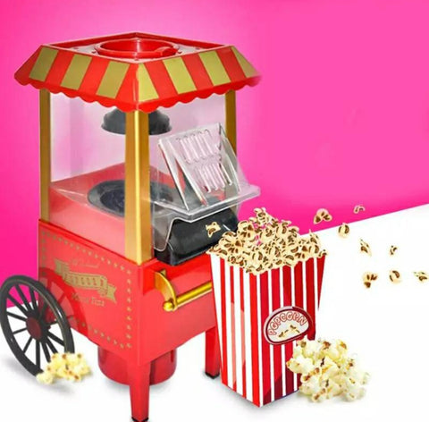 Aparat za kokice retro izgled kolica