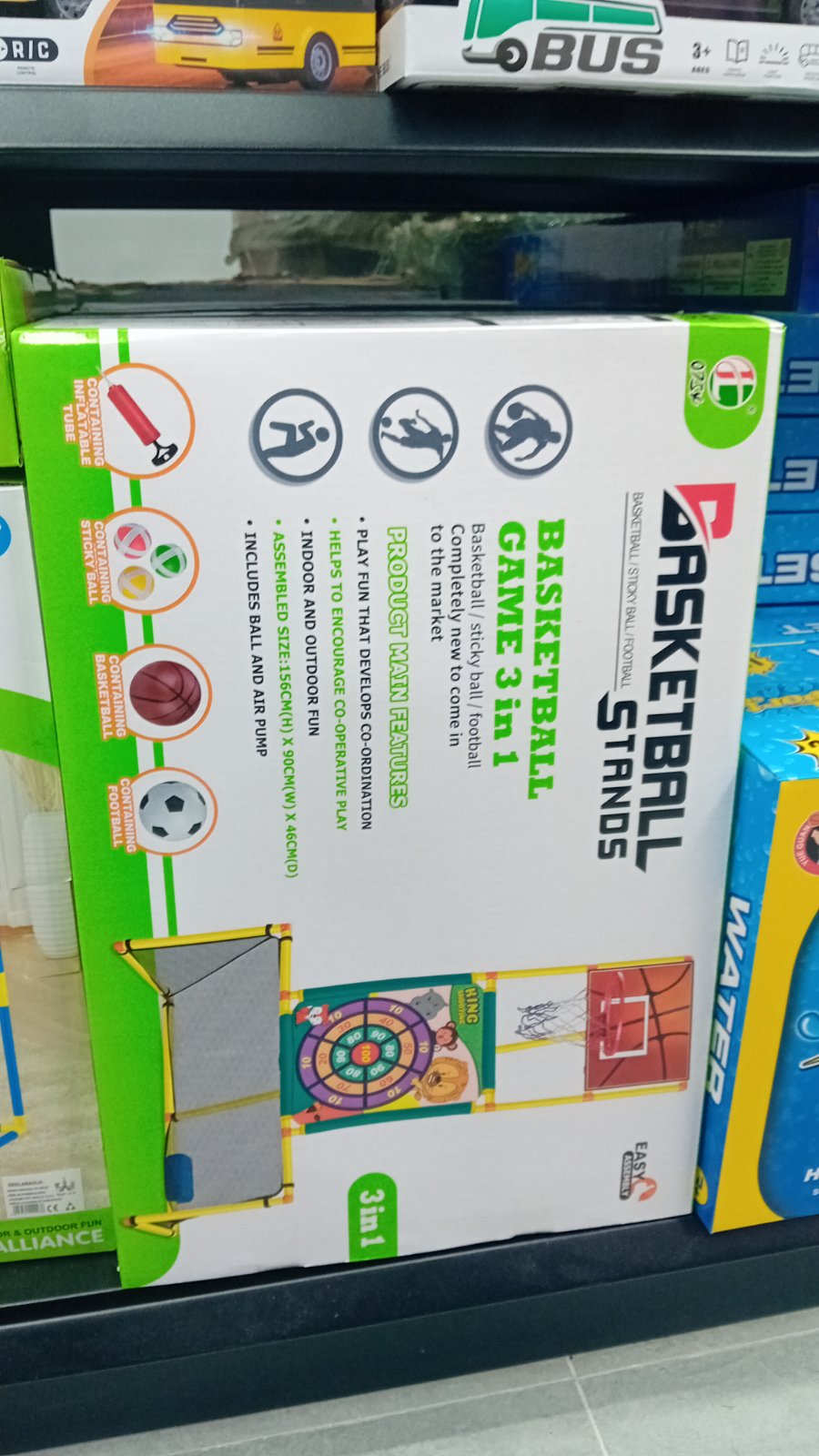 Sportski set košarka fudbal pikado