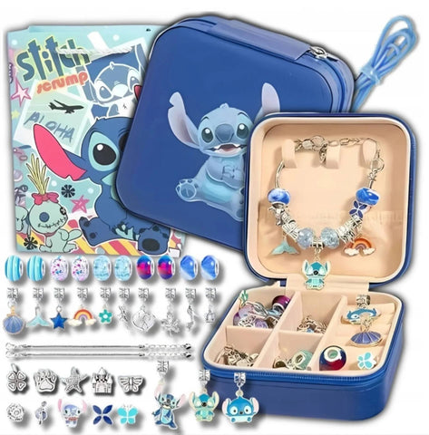 Decija stich narukvica set 36 delova u koferu