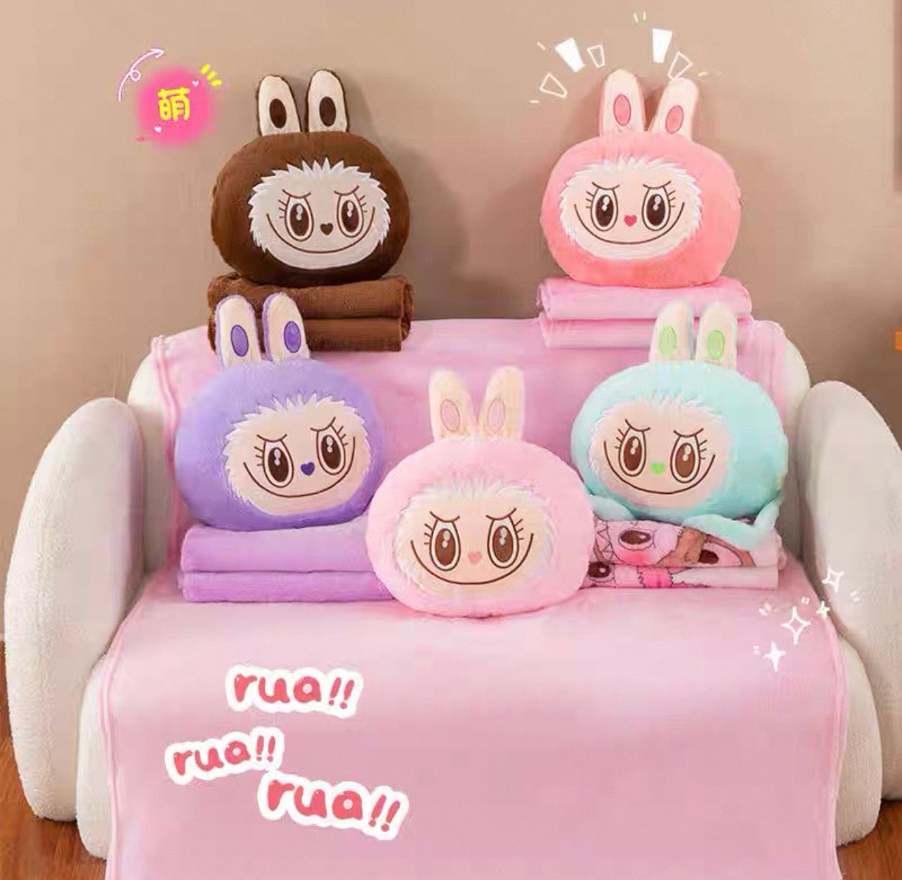 Labubu jastuk cebe i torba