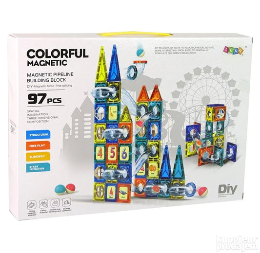 Magnetne kocke 97 komada