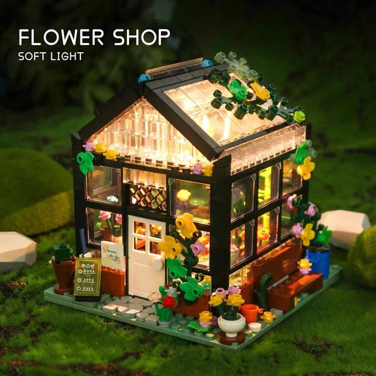 Decija cvecara kockice 551 delova led