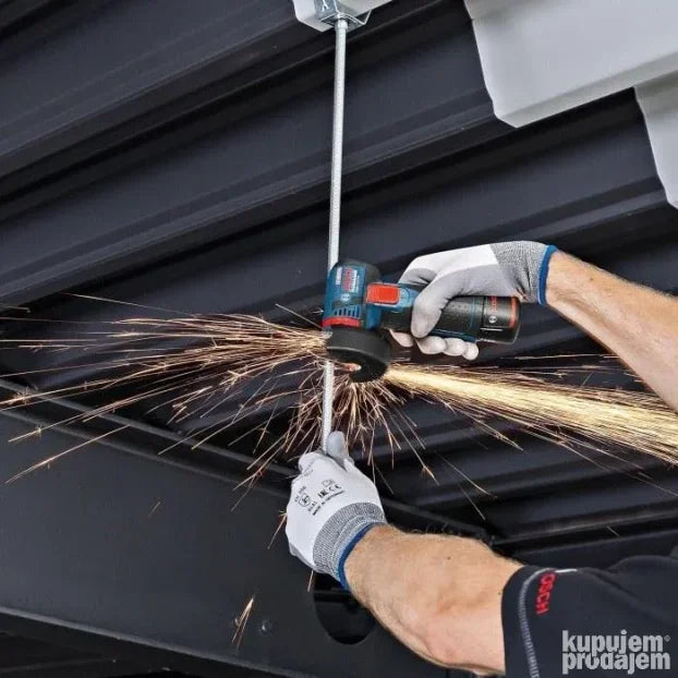 Aku brusilica mini sa 2 baterije i 2 ploce