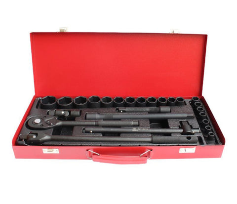 Alat set gedore nasadne CRV -26 delova kratki i dugi 1/2