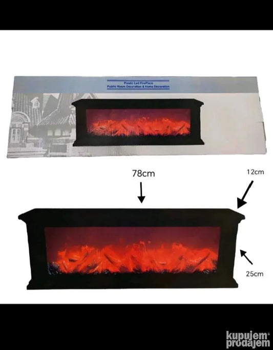 Led kamin efekat plamena