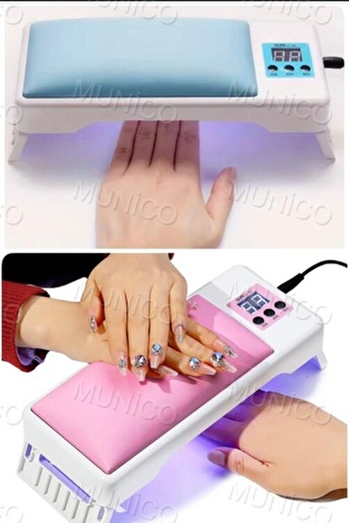 2U1 Sklopiva uv lampa i jastuk za manikir