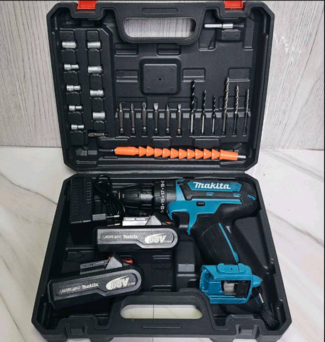 Aku srafilica busilica sa cekicem i priborom 68V -Makita