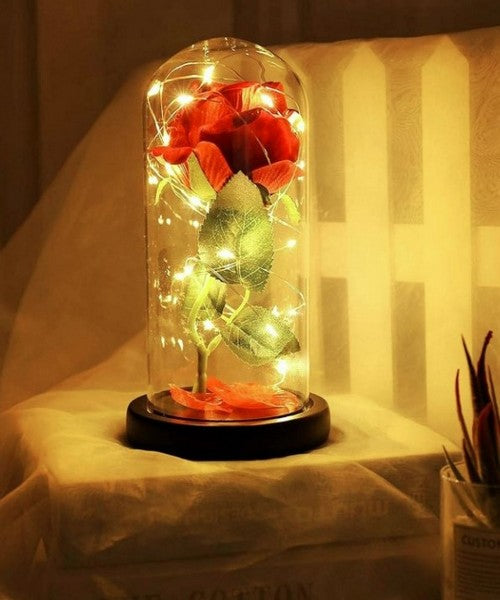 Ruza u staklenoj kupoli