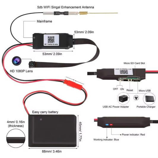 Mini spijunska kamera