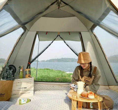 Automatski sator za kampovanje za 5 osoba 210x210x142cm