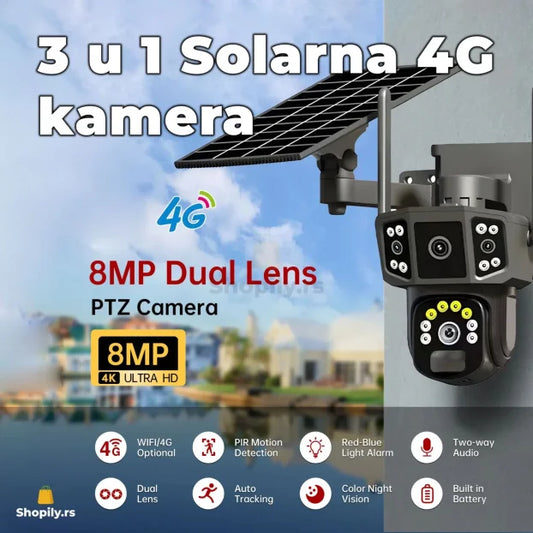 Solarna kamera 4g sim